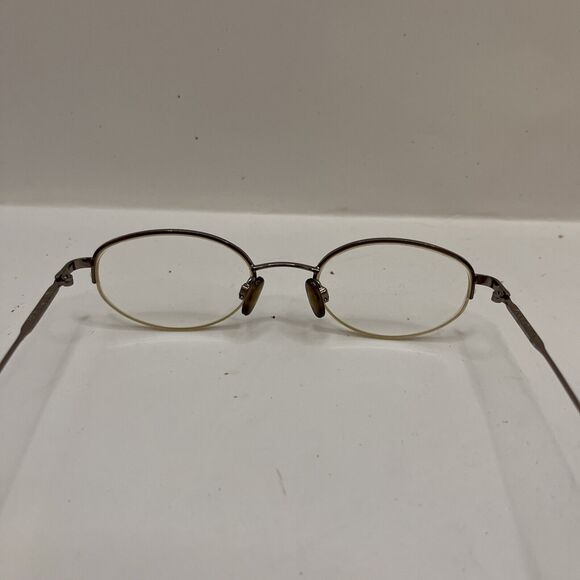 Anne Klein Eyeglasses 9022 K1042 Gold Designer Frames Only 45-19-130 - Picture 6 of 6